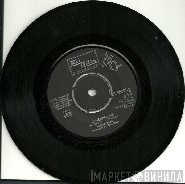  Diana Ross  - Remember Me / How About You