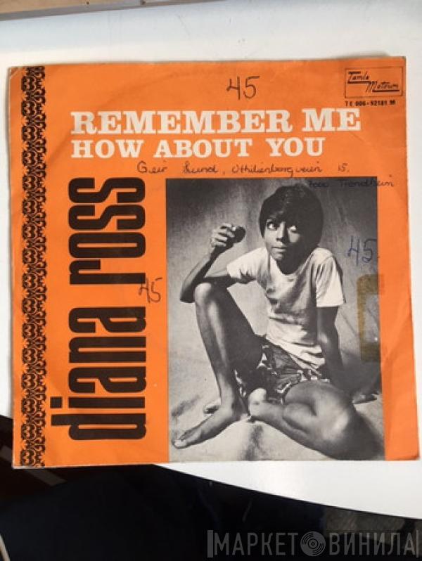  Diana Ross  - Remember Me / How About You