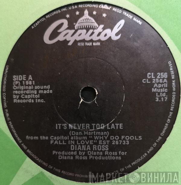  Diana Ross  - It's Never Too Late