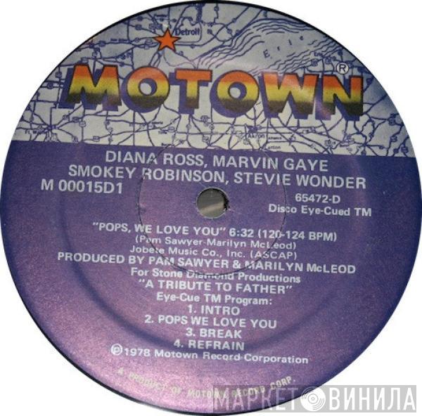 , Diana Ross , Marvin Gaye , Smokey Robinson  Stevie Wonder  - Pops, We Love You