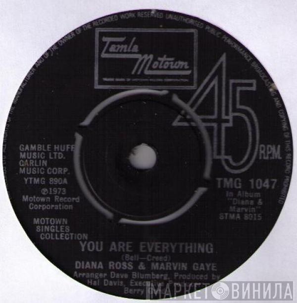 Diana Ross Marvin Gaye Tammi Terrell  - You Are Everything / The Onion Song