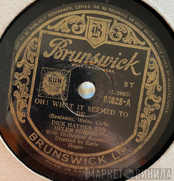 Dick Haymes, Helen Forrest - Oh! What It Seemed To Be / It's A Grand Night For Singing