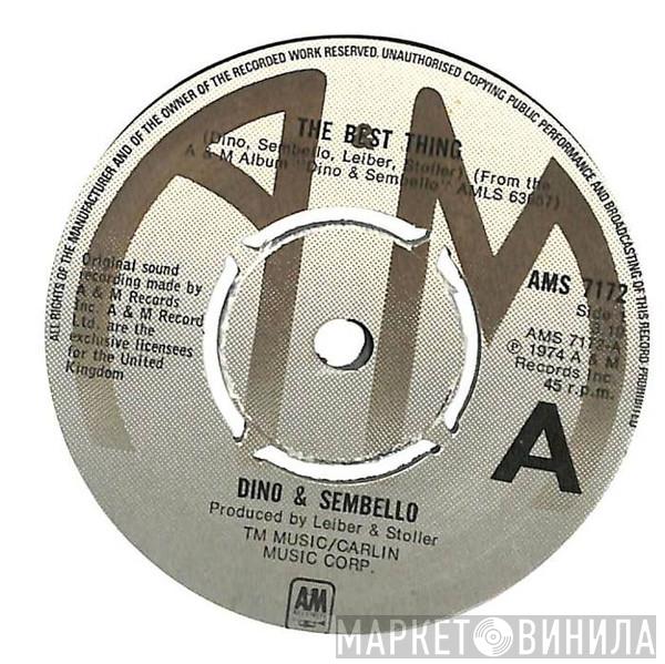 Dino And Sembello - The Best Thing