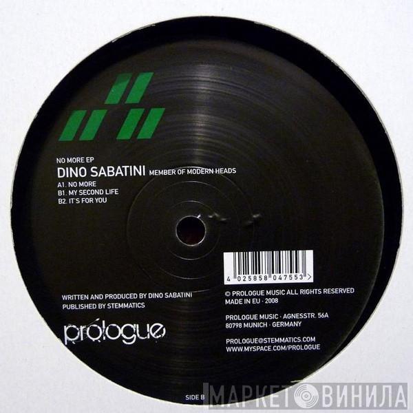 Dino Sabatini - No More EP
