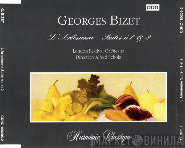 Direction London Festival Orchestra   Alfred Scholz  - L'Arlésienne - Suites N°1 & 2