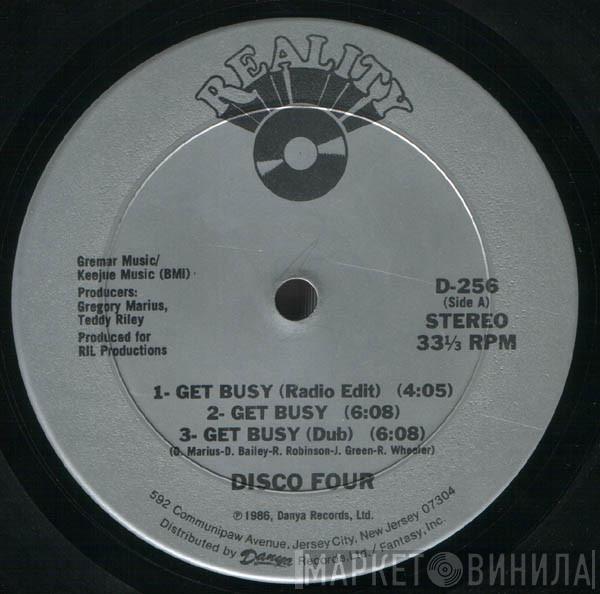 Disco Four - Get Busy / Stomp, Stomp, Clap