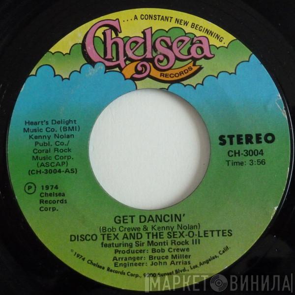Disco Tex & His Sex-O-Lettes, Sir Monti Rock III - Get Dancin'