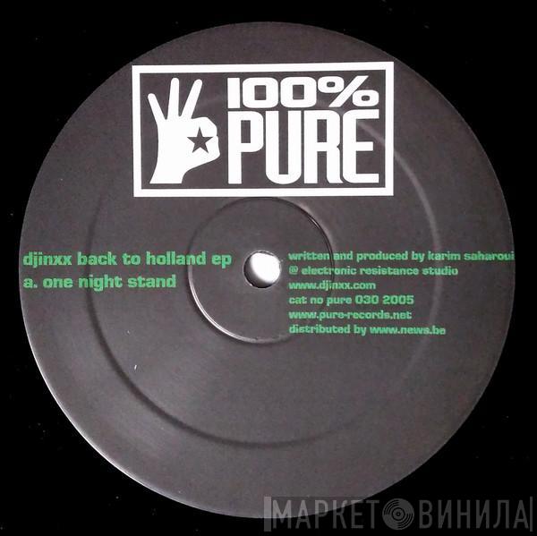  Djinxx  - Back To Holland EP
