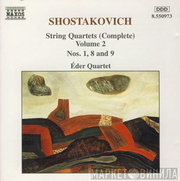 , Dmitri Shostakovich  Éder Quartet  - String Quartets (Complete) Volume 2 Nos. 1, 8 And 9