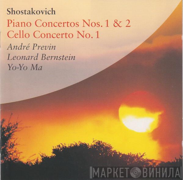Dmitri Shostakovich, André Previn, Leonard Bernstein, Yo-Yo Ma - Piano Concertos Nos. 1 & 2, Cello Concerto No. 1