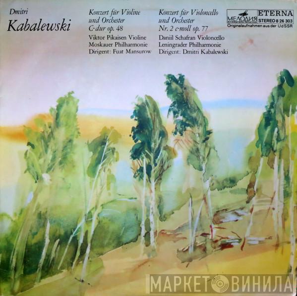 - Dmitry Kabalevsky , Leningrad Philharmonic Orchestra  Moscow Philharmonic Orchestra  - Konzert Für Violine Und Orchester C-dur Op. 48 - Konzert Für Violoncello Und Orchester Nr. 2 C-moll Op. 77