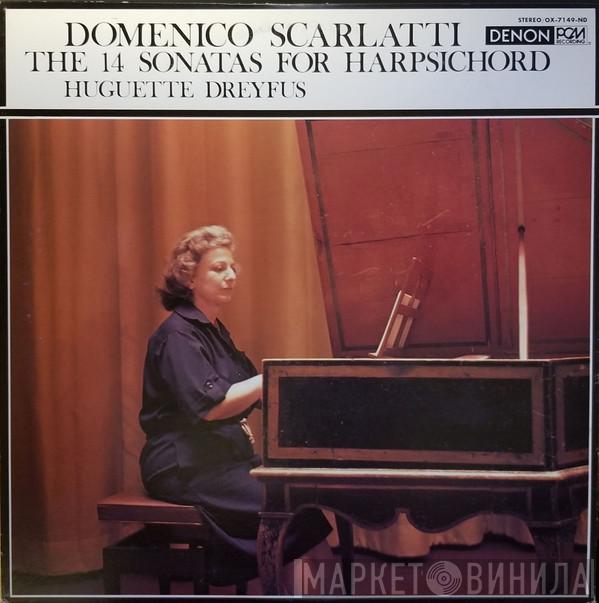 , Domenico Scarlatti  Huguette Dreyfus  - The 14 Sonatas For Harpsichord