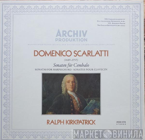 , Domenico Scarlatti  Ralph Kirkpatrick  - Sonaten Für Cembalo