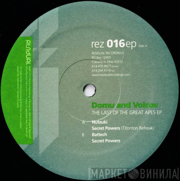 Domu, Volcov - The Last Of The Great Apes EP