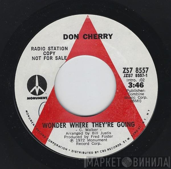 Don Cherry  - Wonder Where They're Going