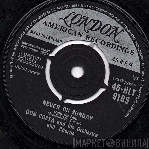 Don Costa's Orchestra And Chorus - Never On Sunday