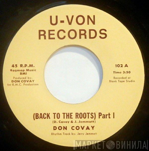  Don Covay  - (Back To The Roots) Part I / (Back To The Roots) Part II
