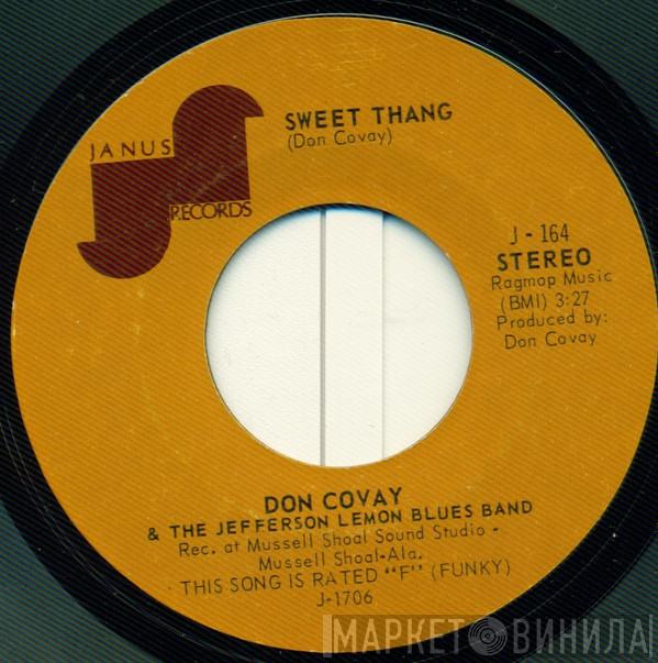 Don Covay And The Jefferson Lemon Blues Band - Sweet Thang / Standing In The Grits Line