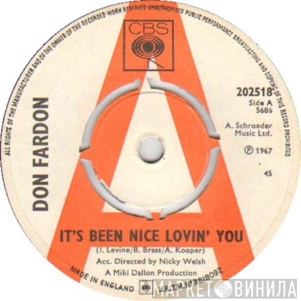 Don Fardon - It's Been Nice Lovin' You