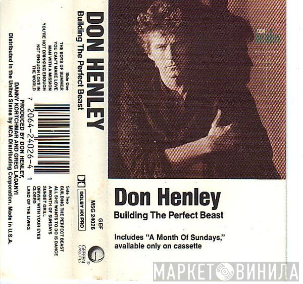  Don Henley  - Building The Perfect Beast