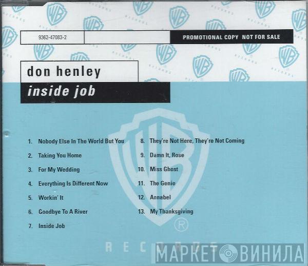  Don Henley  - Inside Job