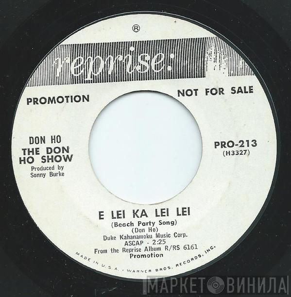  Don Ho  - E Lei Ka Lei Lei (Beach Party Song) / I'll Remember You