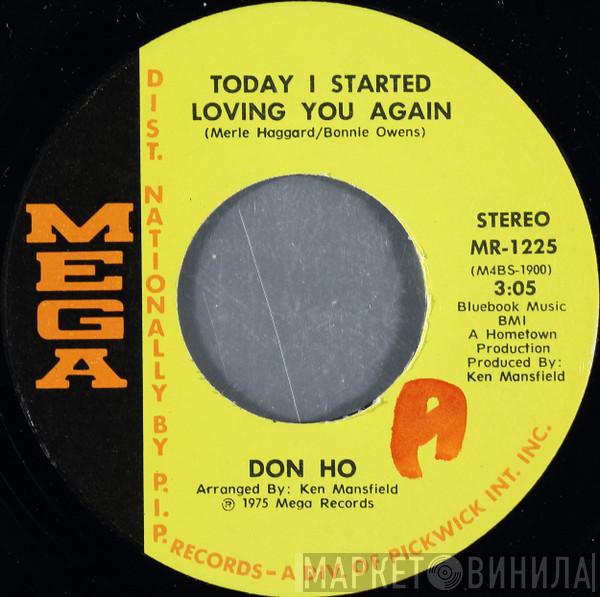  Don Ho  - Today I Started Loving You Again