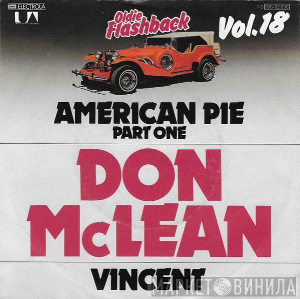  Don McLean  - American Pie / Vincent