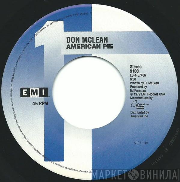  Don McLean  - American Pie / Vincent
