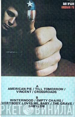  Don McLean  - American Pie