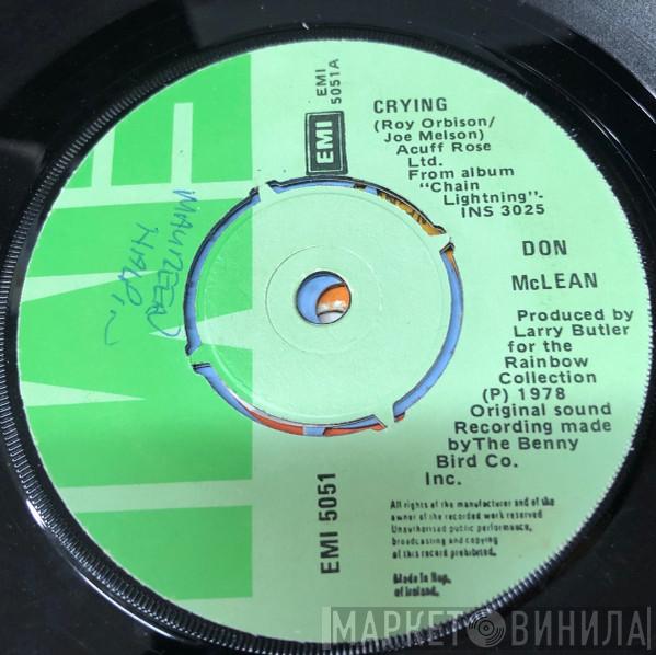  Don McLean  - Crying