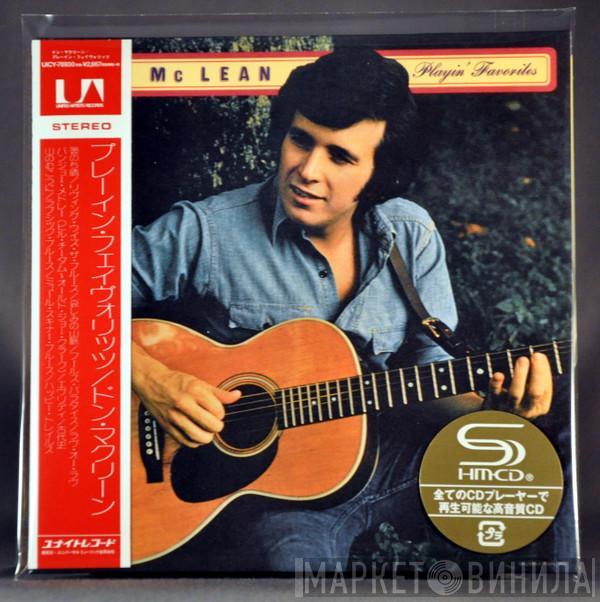  Don McLean  - Playin' Favorites