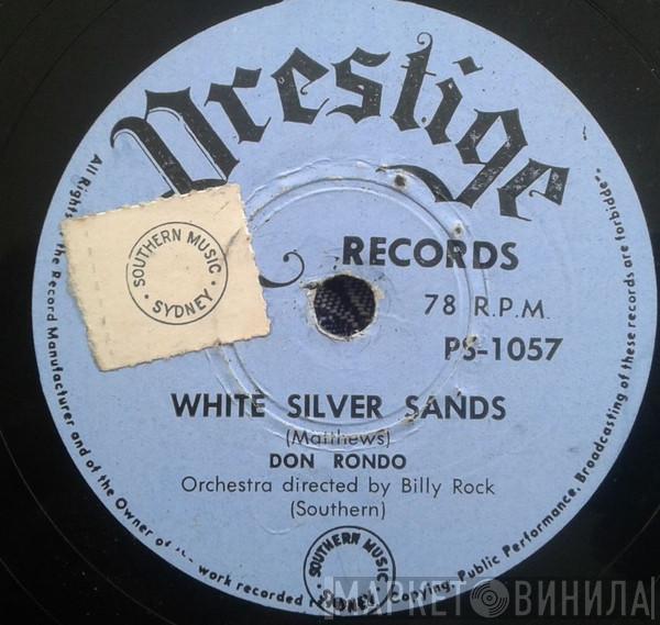 Don Rondo  - White Silver Sands / Stars Fell On Alabama