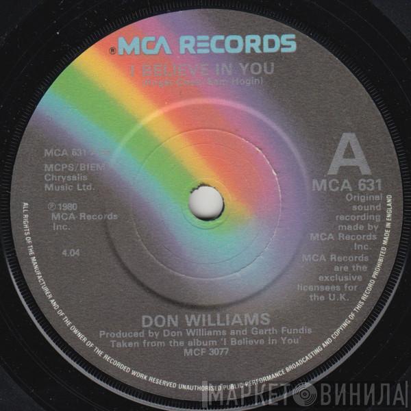 Don Williams  - I Believe In You / Simple Song