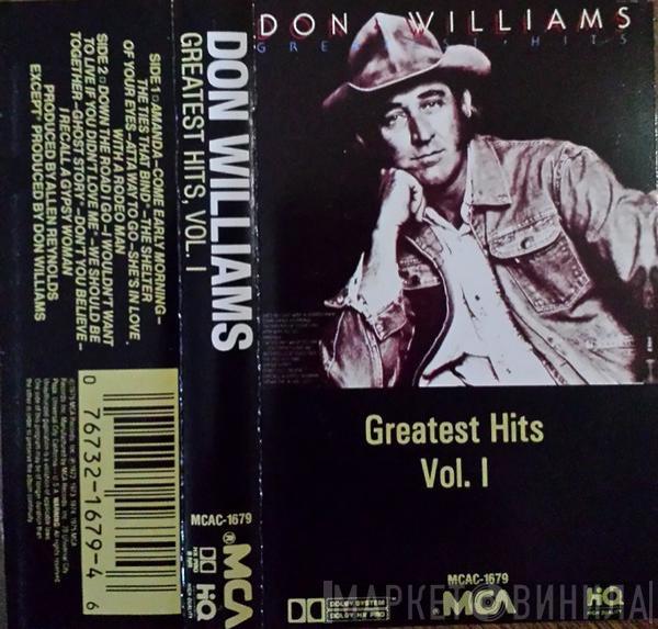  Don Williams   - Greatest Hits, Vol. I
