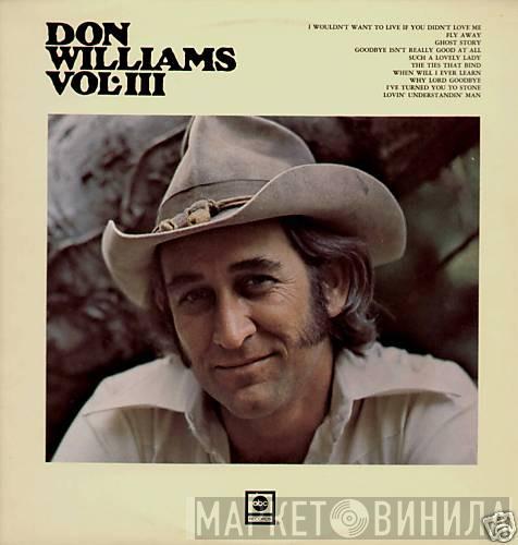 Don Williams  - Vol. III