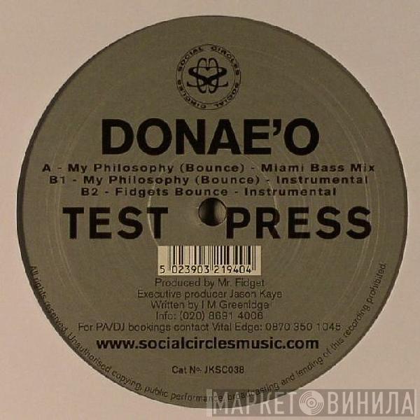 Donae'o - My Philosophy (Bounce) (Remixes)