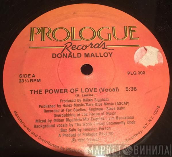 Donald Malloy - The Power Of Love