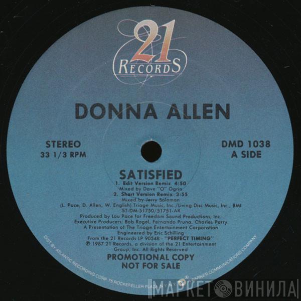  Donna Allen  - Satisfied