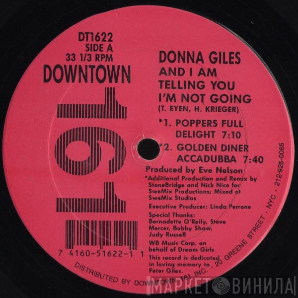  Donna Giles  - And I Am Telling You I'm Not Going
