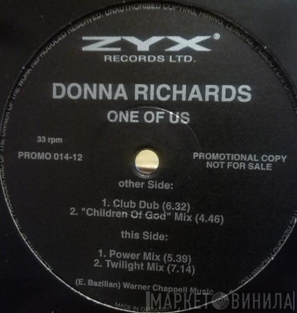 Donna Richards - One Of Us