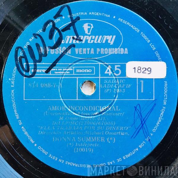  Donna Summer  - Amor Incondicional (Unconditional Love) / Mujer (Woman)