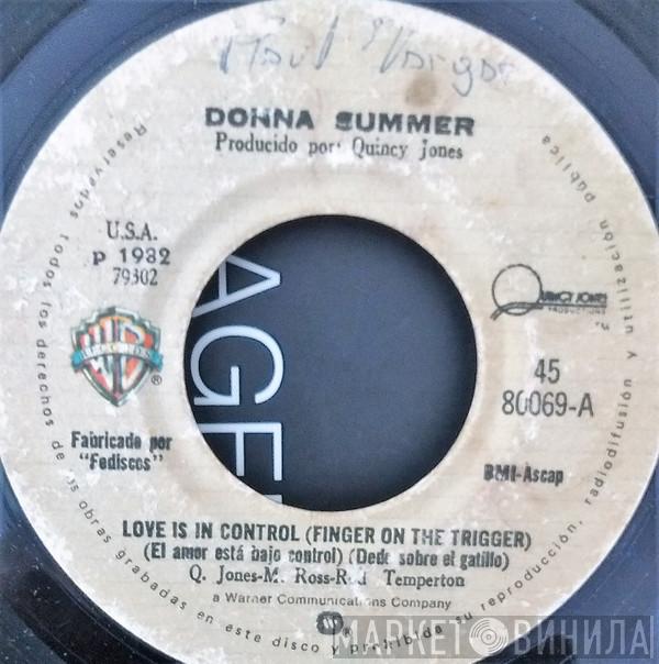  Donna Summer  - Love Is In Control (Finger On The Trigger) ‎/ Sometimes Like Butterflies