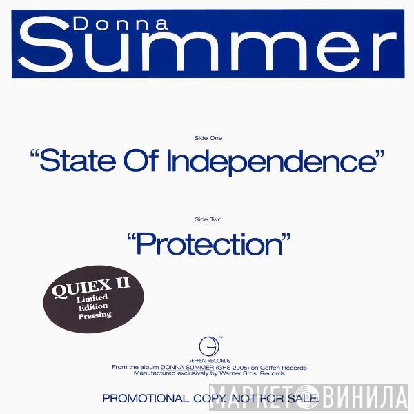  Donna Summer  - State Of Independence / Protection