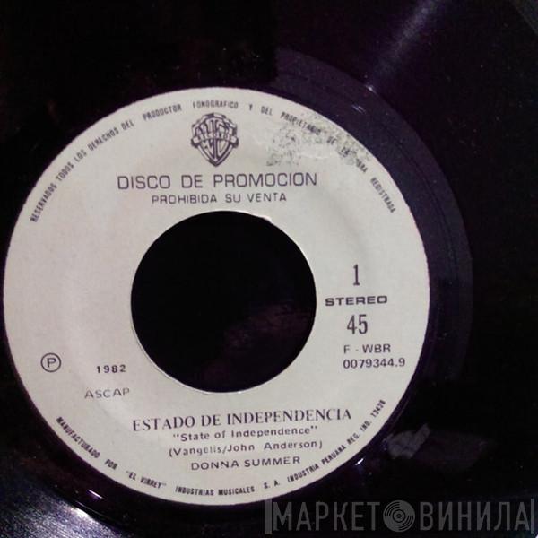  Donna Summer  - Estado De Independencia = State Of Independence