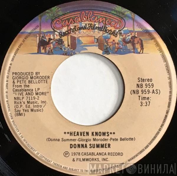  Donna Summer  - Heaven Knows