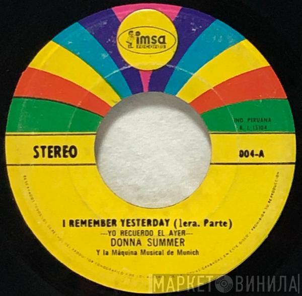  Donna Summer  - I Remember Yesterday (1era. Parte)