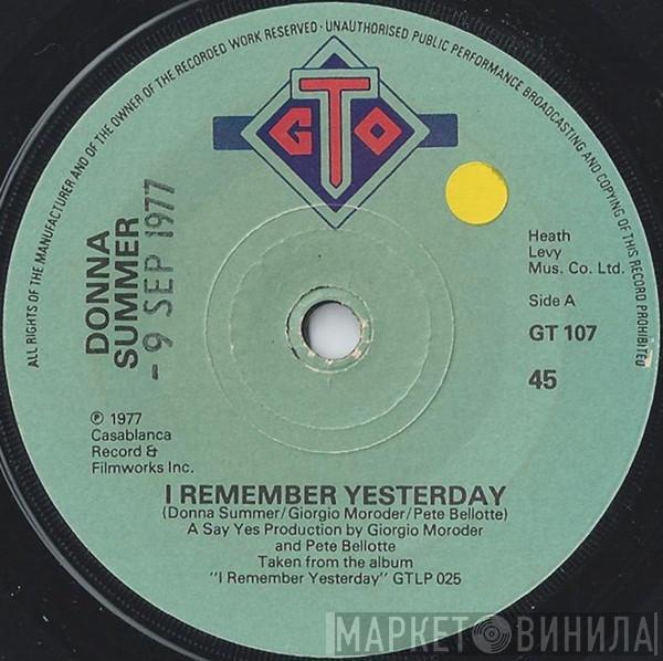  Donna Summer  - I Remember Yesterday