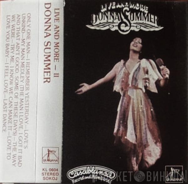  Donna Summer  - Live And More - II