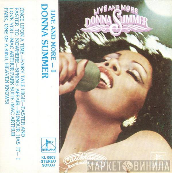  Donna Summer  - Live And More - I